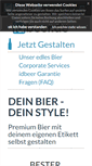 Mobile Screenshot of idbeer.de